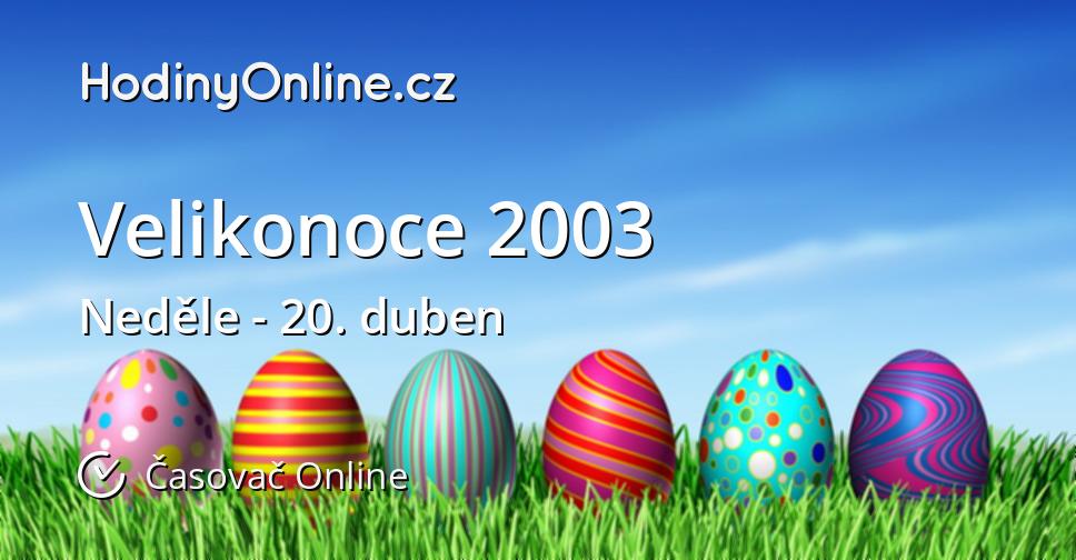 Velikonoce 2003