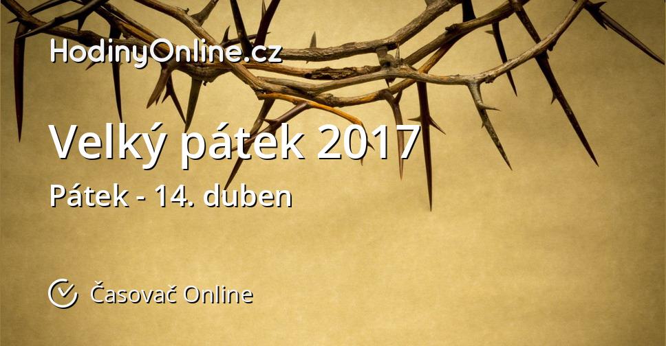 Velký pátek 2017